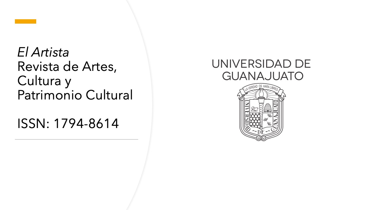 El Artista. Revista de Artes, Cultura y Patrimonio Cultural